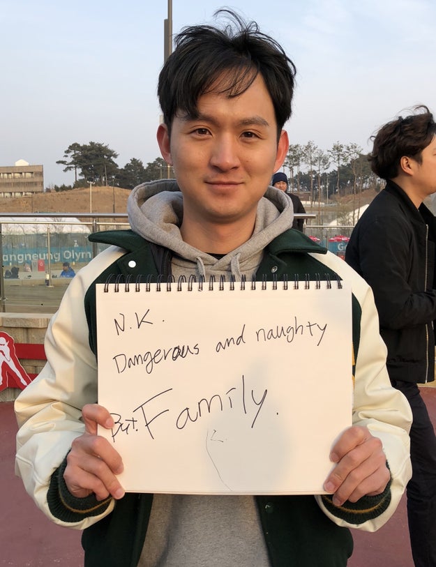 "NK: Dangerous and naughty but family."