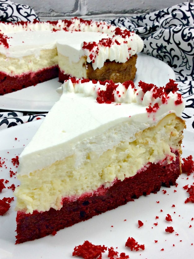 Knock You Naked Red Velvet Cheesecake