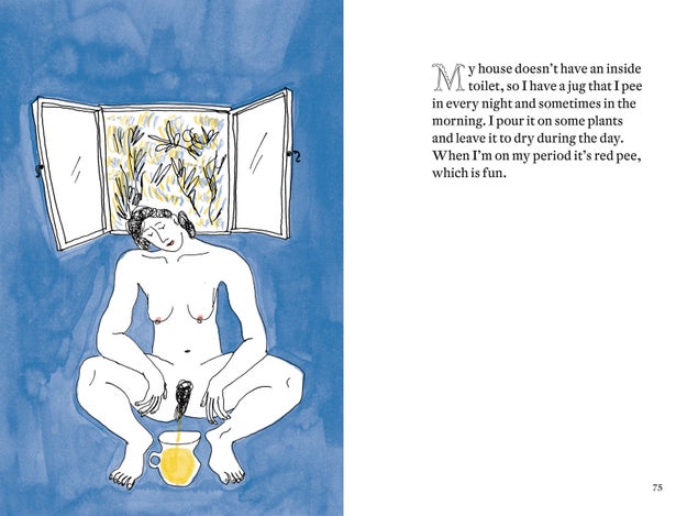 Or this one about peeing in a jug.