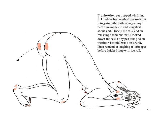 The stories cover everything from poop...