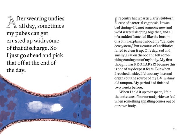 And, of course, vaginal discharge.