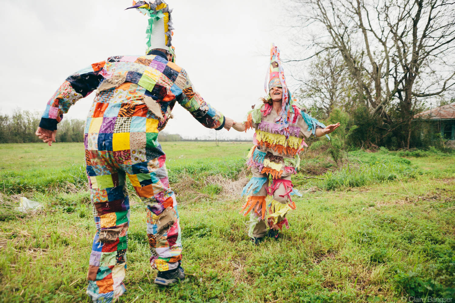 Sew What! Design creates fringe courir de Mari Gras costumes, Entertainment/Life