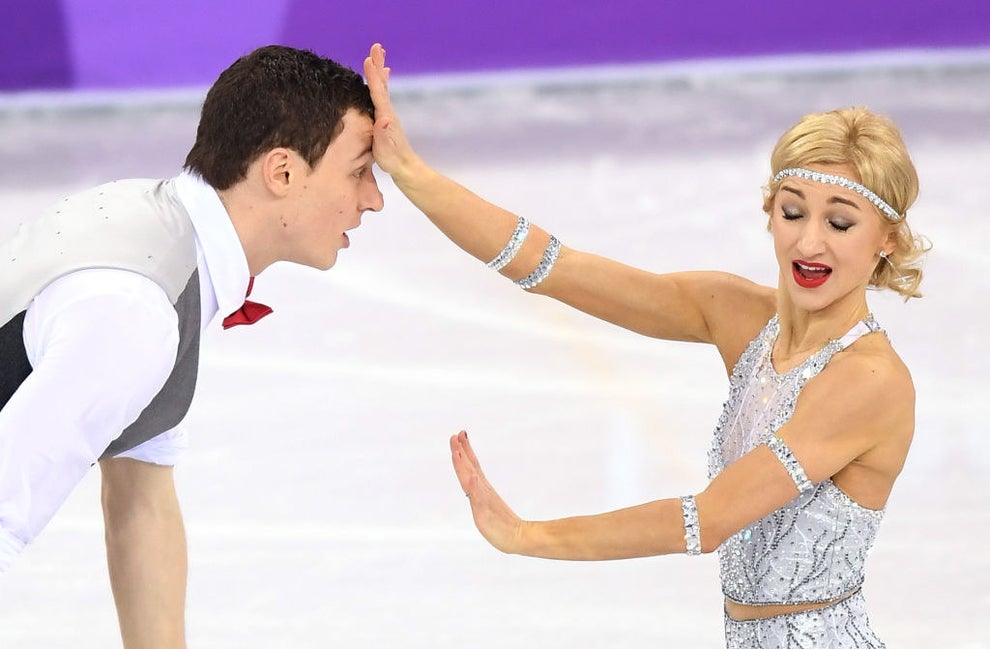 19 Hilarious Photos Of Figure Skating Faces That'll Make You Appreciate