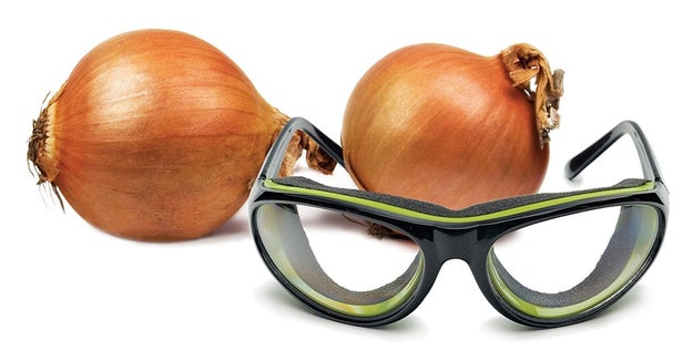 A pair of onion goggles so you can feel like a pro swimmer who never, ever cries — not even when cutting onions.