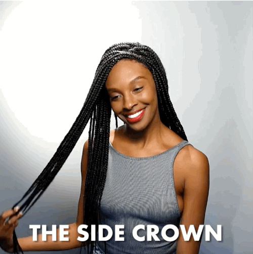 For more inspiration, check out these 7 Ways To Style Your Braids If You Suck At Hair.