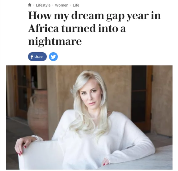 You might also recall that memoir about her "nightmare" gap year in Zambia, which was widely denounced not only for its offensive stereotypes, but also because a lot of it seemed to be fabricated.