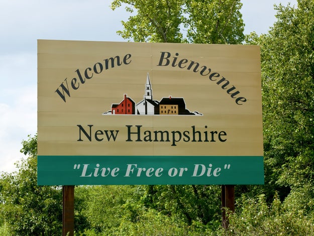 New Hampshire: 