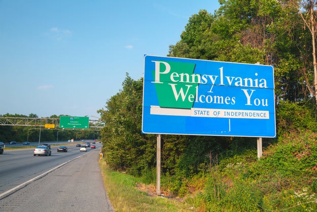 Pennsylvania: 