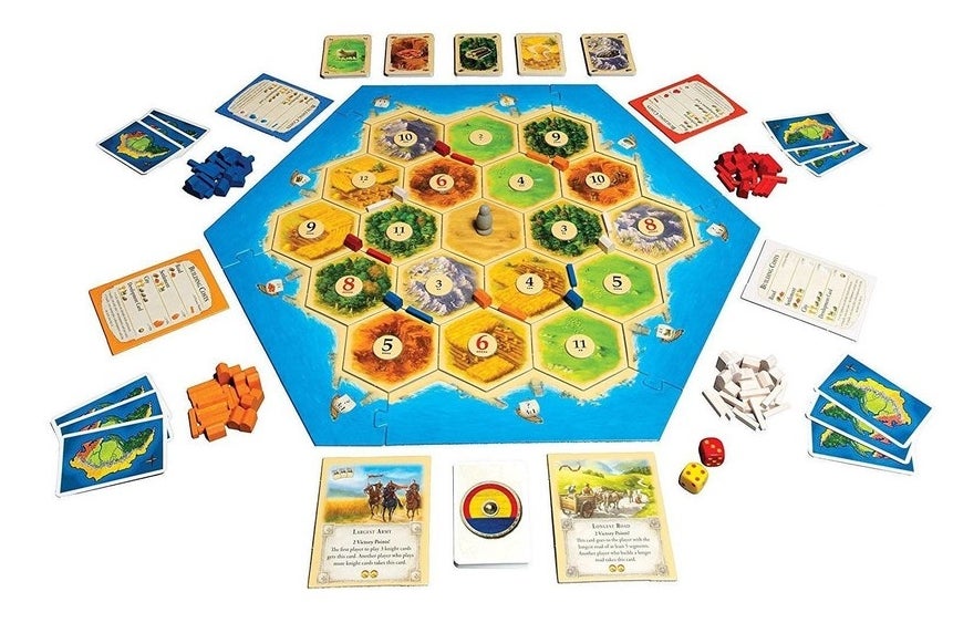 The Settlers of Catan board game