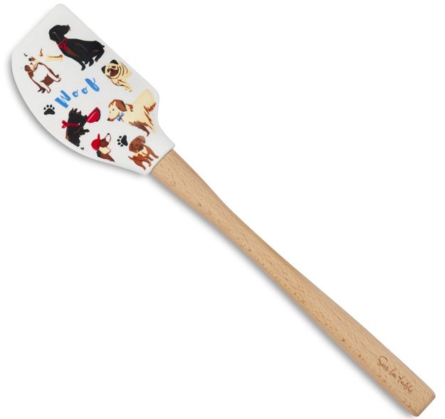 A silicone spatula that's BPA-free and won’t absorb flavors or odors.