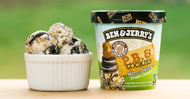 This Ben & Jerry's dairy-free peanut butter cookie ice cream, because nobody should have to give up ice cream.