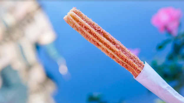 This beautiful rose gold strawberry-flavored churro.