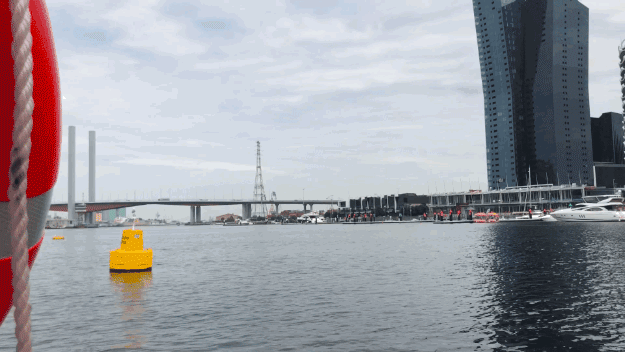 Sure London has Canary Wharf, but Docklands in Melbourne feels less like a set from a futuristic space movie and more like somewhere you want to take up sailing.