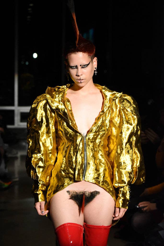There Were Vagina Wigs, aka Merkins, at New York Fashion Week