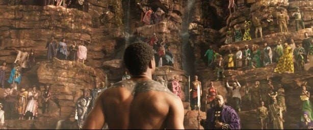 While most of the movie is set in the fictional African nation of Wakanda, the film also addresses themes on the black American experience, Pan-Africanism, and the history of colonization.