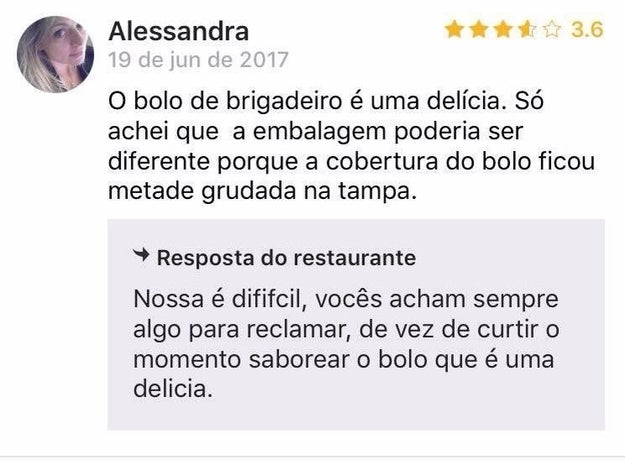 As 25 avaliações do iFood mais engraçadas de todos os tempos