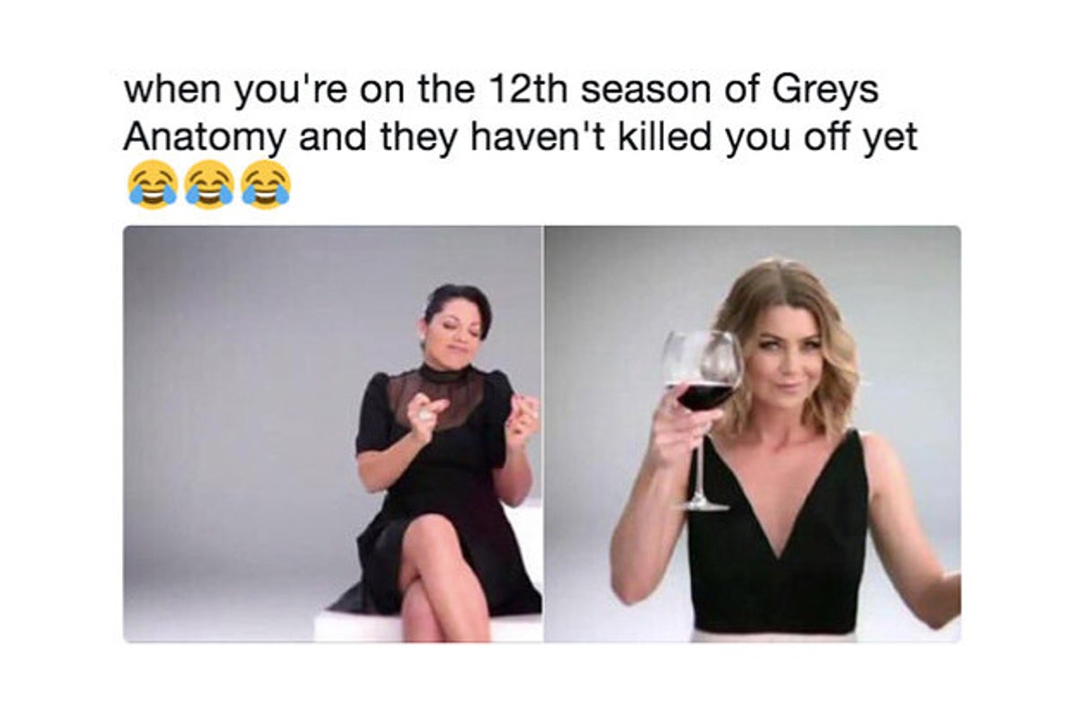 Grey's Anatomy  Greys anatomy funny, Grey anatomy quotes, Greys anatomy  memes