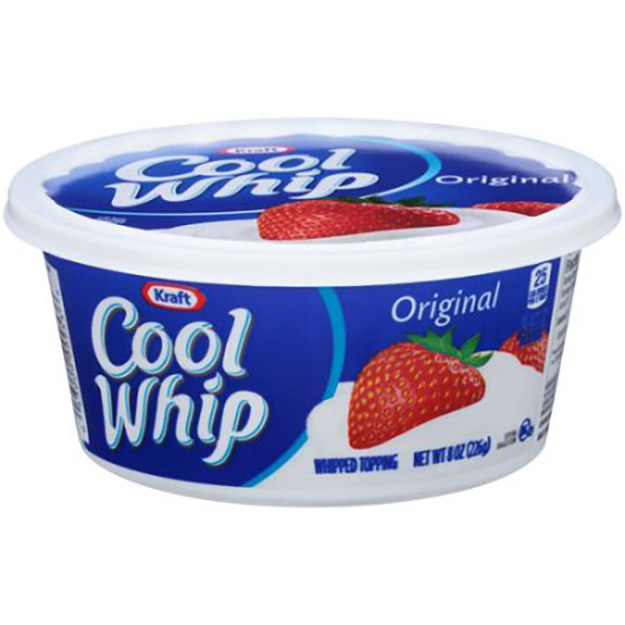 Or, Cool Whip containers being used as Tupperware.