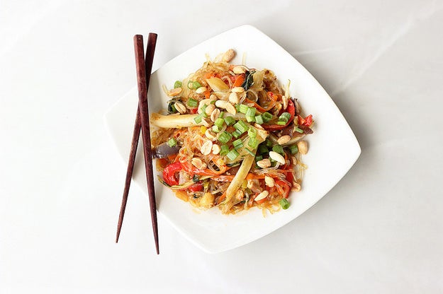 Vegetable Stir-Fry with Kelp Noodles