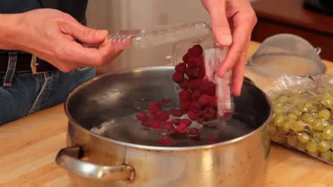 To make your fresh berries last longer, dunk them in hot water as soon as you get home...