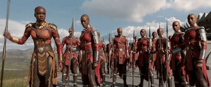 In an interview, the film's star Lupita Nyong’o said that the women of Wakanda were able to "realize their full potential." In large part, women are the brains and the brawn of the movie.