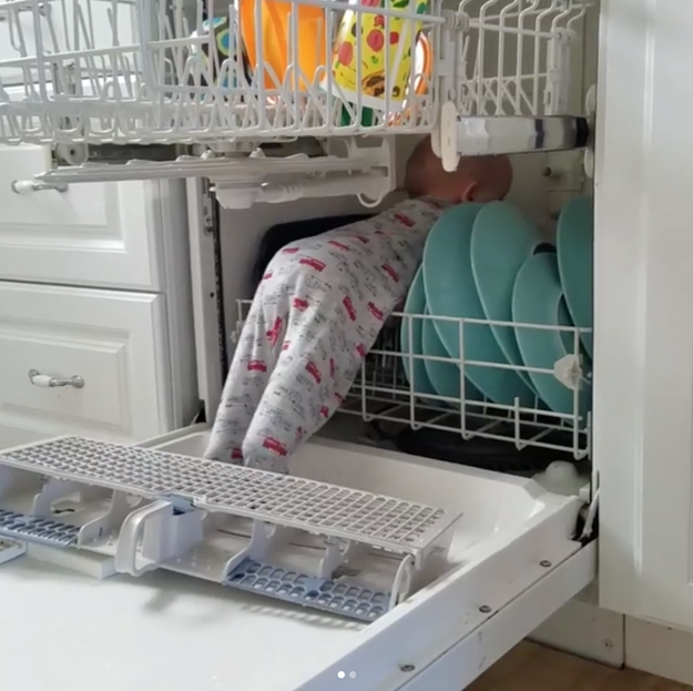 This mom who tried to load the dishwasher.