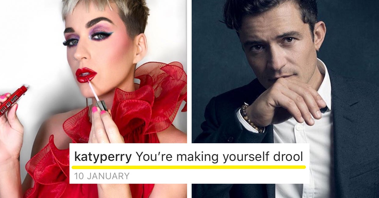 Katy Perry And Orlando Bloom Are Being Flirty Af On Instagram So There S That Enter none other than mr orlando bloom with a flirty comment of his own. katy perry and orlando bloom are being