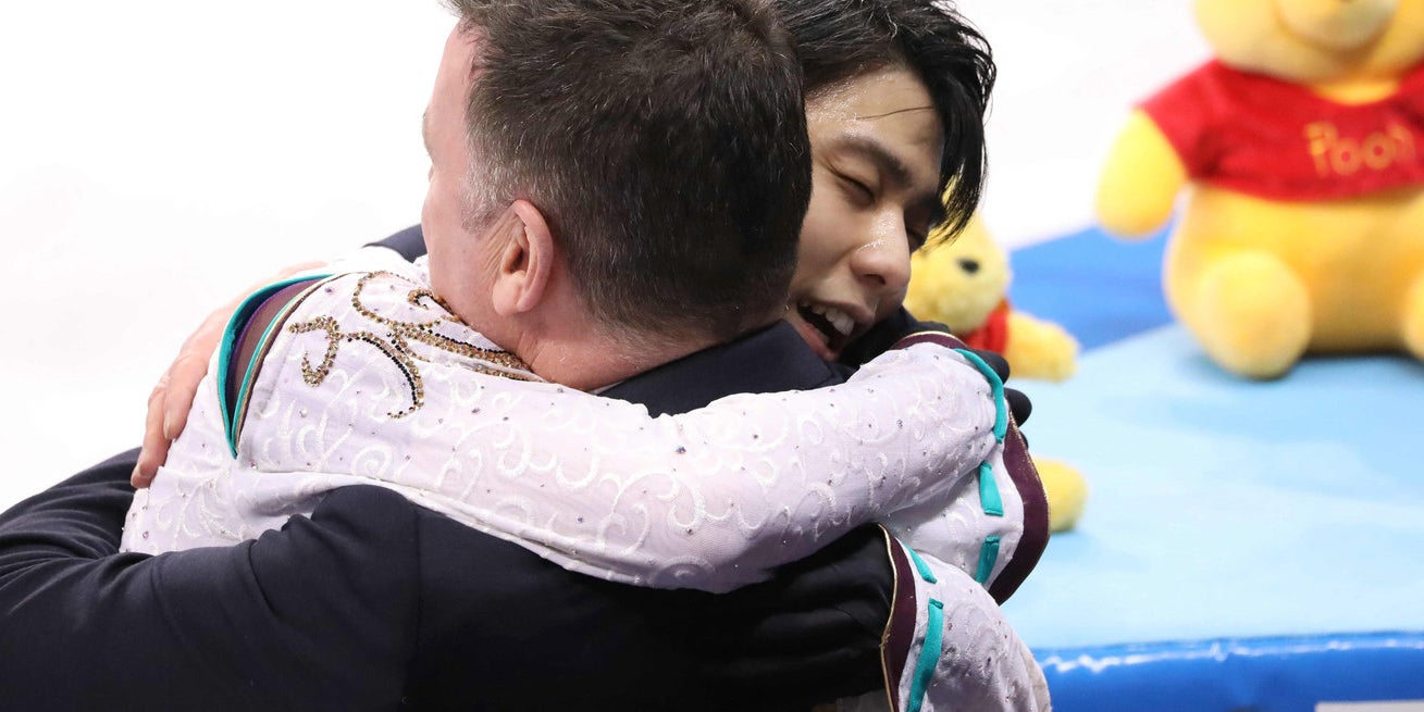 プーさんは羽生結弦のことをずっと見守っていた