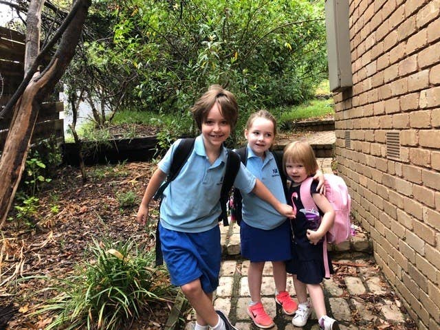 Jessica Davis' three children.