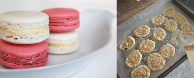 The macaron maker who won't be working in a patisserie any time soon.