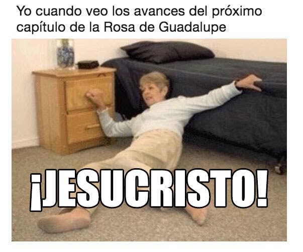 18 Memes que te harán sentir el airecito de 'La Rosa de Guadalupe