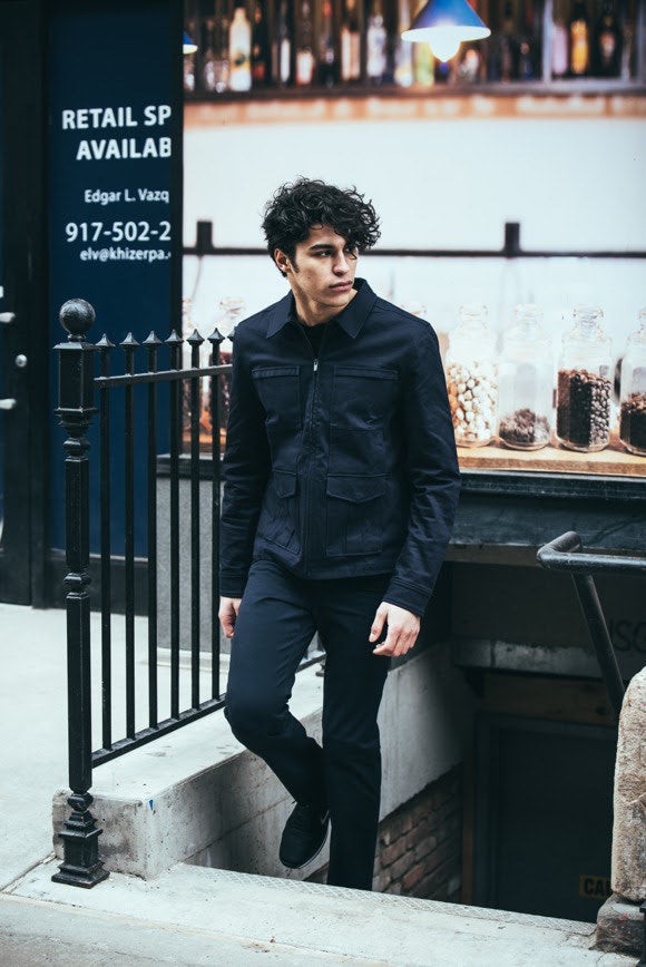 The Shop Jacket by Mission Workshop is the brand's version of the venerable work coat built using advanced performance fabrics and construction techniques. It is durable enough to be worn in a shop or workshop, yet tailored and designed to be worn almost anywhere. Made of textured stretch cotton that is light enough for Spring and Summer, yet capable of being worn year round the Shop Jacket is truly built to endure, this versatile jacket is a must.