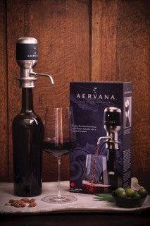 Aervana is the world’s first electric wine aerator, designed to help people enjoy wine at its best in an innovative, effective and fun way. Take wine tasting to a whole new level with this one-touch luxury wine aerator.
