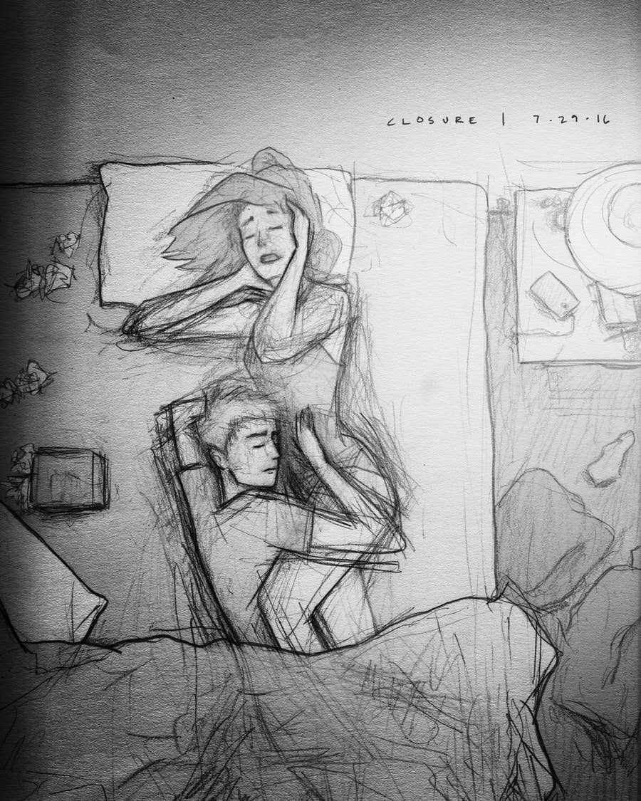 romantic drawings for husband