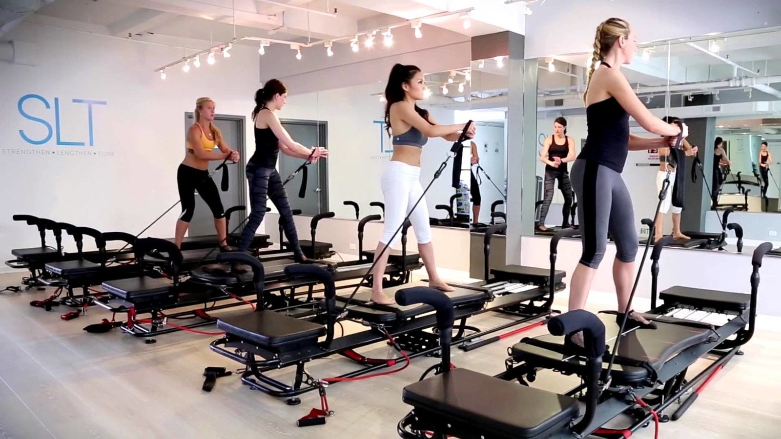 Strengthen your core, lengthen your limits, and tone your body at SLT, a total body, 50-minute workout that is as effective as it is inspiring. In each class, you’ll experience a mega heart-pumping, muscle-quivering workout. There’s nothing out there quite like it and the incredible results prove it.