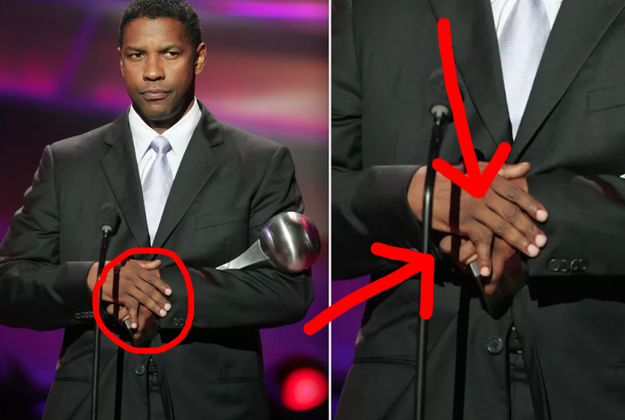 Denzel Washington dislocated his pinky so many times that his finger would constantly fall out of place when he moved his hand.