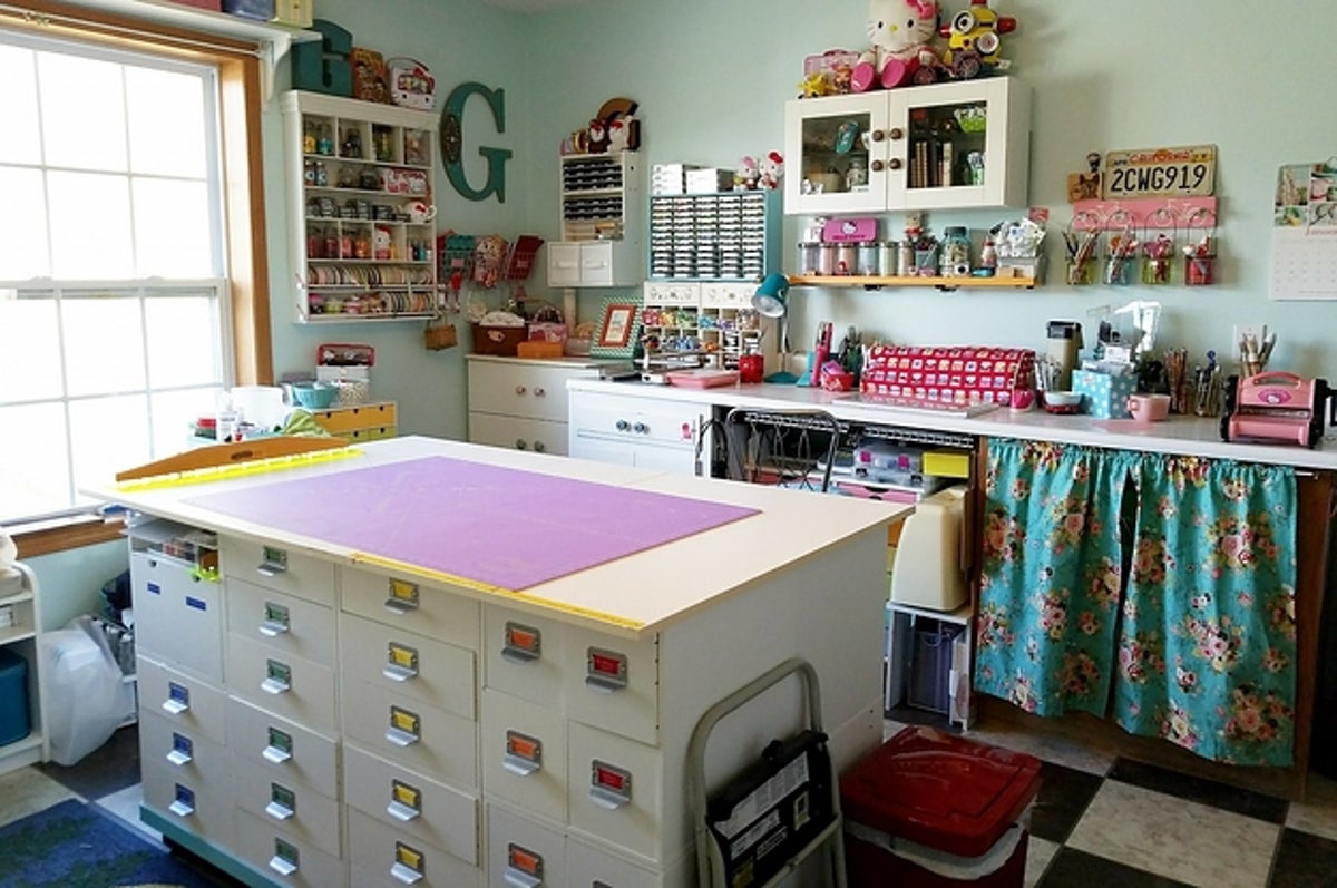 16 Best Craft Room Ideas - Craft and Sewing Room Organization