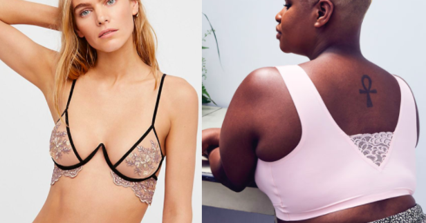Urban Outfitters,Urban Outfitters Adele Velvet Trim Lace Bralette