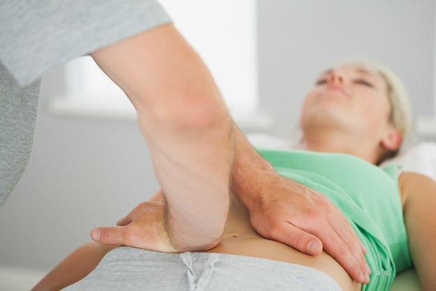 "It was deeply personal; part of my [therapy] included internal vaginal massage, so there was a whole lot of working naked. But my disease got so, so much better."