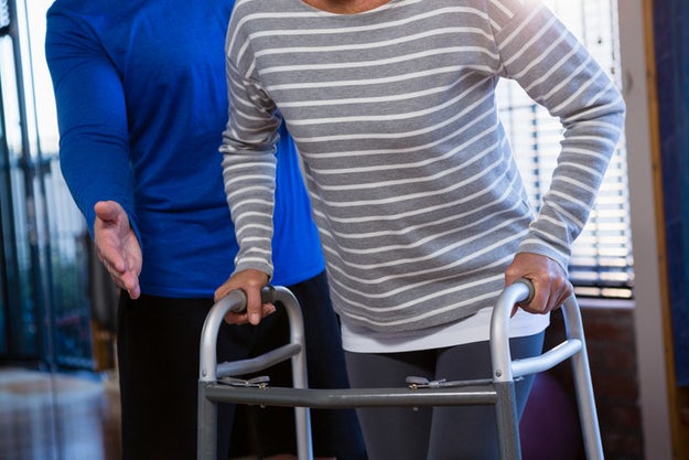 "It was crazy how hard it was to walk. I couldn't do it. I felt old, yet I was only 22."