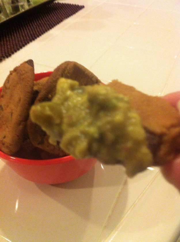 And if you enjoy cookies and guacamole but not COOKIES AND GUACAMOLE, then do not look at this frankly disrespectful act.