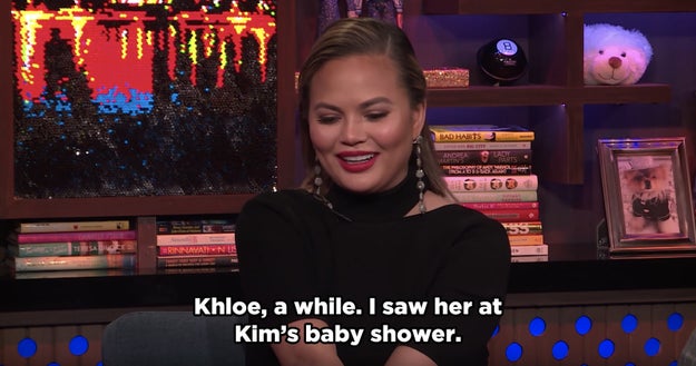 First she was asked how long she's known about Khloé's pregnancy, and she said a while. I think you'll agree this proves that she's IN THE KNOW about these things.