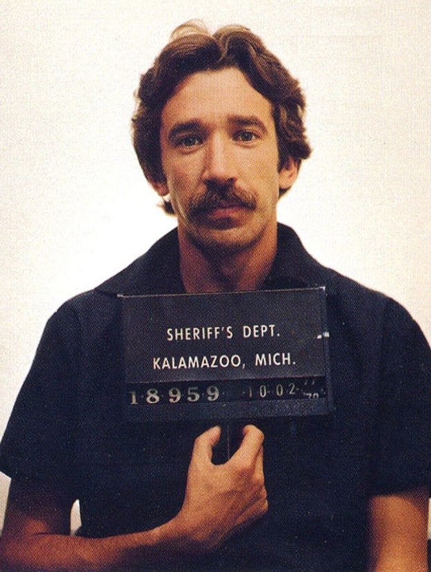 Tim Allen was arrested at an airport in Michigan in 1978 for the possession of nearly 1.5 pounds of cocaine.