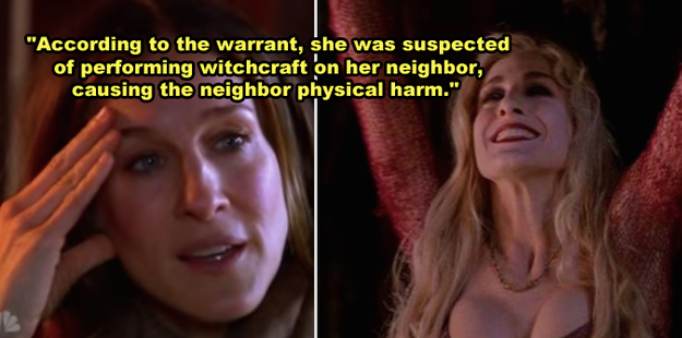 Sarah Jessica Parker is a descendant of someone who was accused of being a witch during the Salem witch trials.