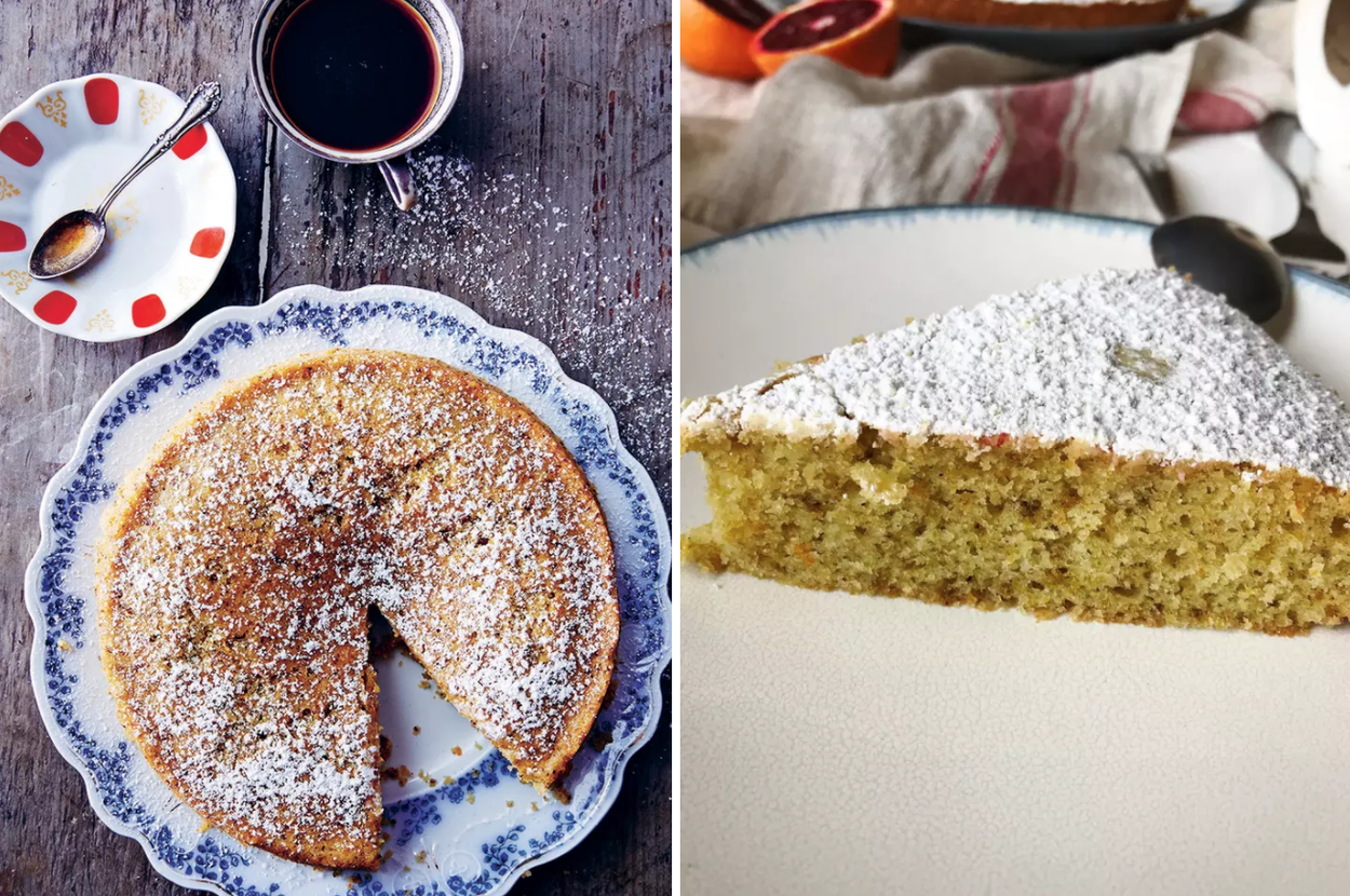 Afternoon Cake (Olive oil cake with nuts and orange)