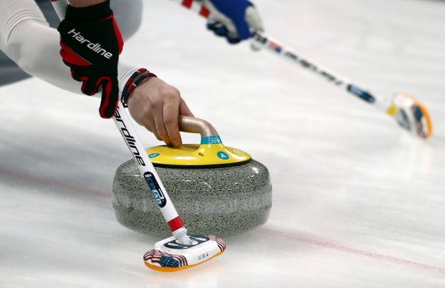 The granite used for curling stones is very rare