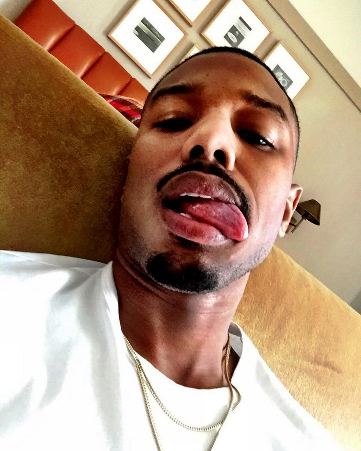 See Black Panther's Michael B. Jordan Look Like a Total Snack