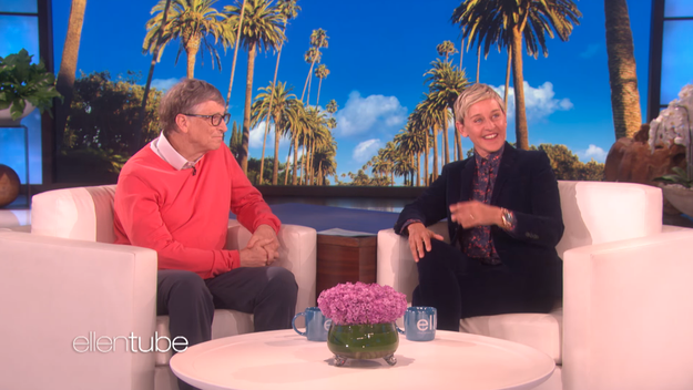 Ellen DeGeneres knows how to get great guests on her show, but she might've just topped herself this time, because her latest guest was none other than Microsoft billionaire Bill Gates.