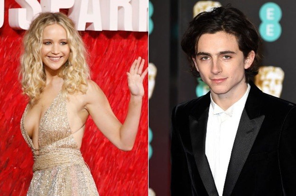 Jennifer Lawrence Is Totally Down To Date Timothée Chalamet When He Gets A  Little Older