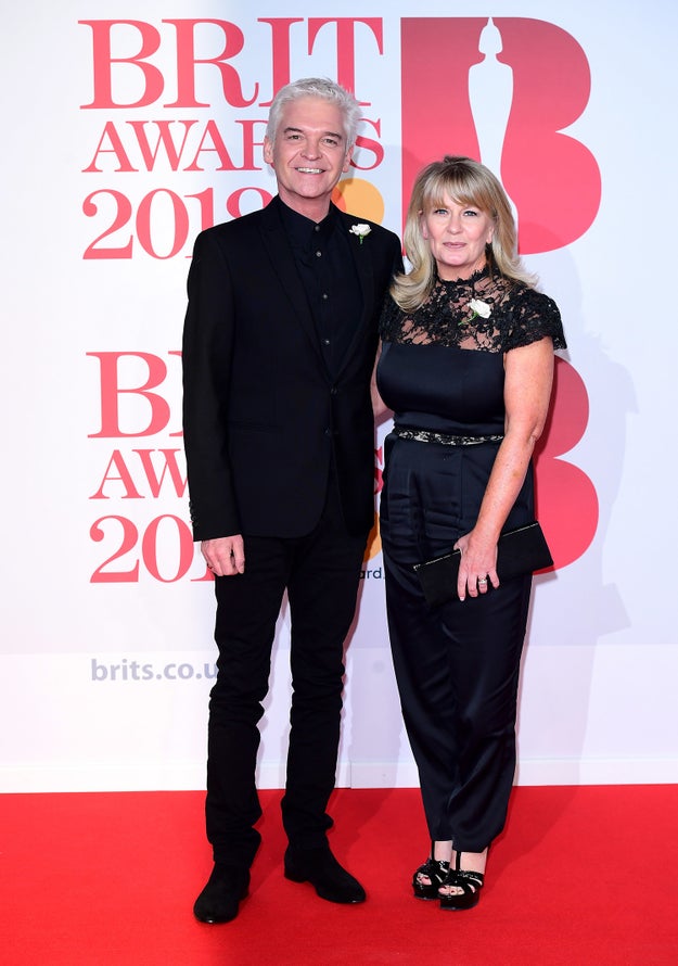 Phillip Schofield and Stephanie Lowe